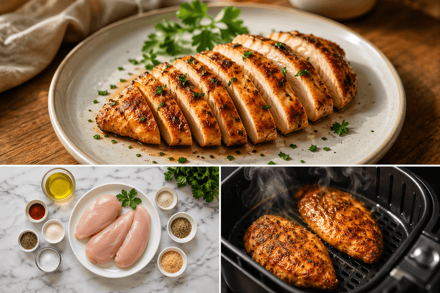 Air Fry Chicken Breast Boneless